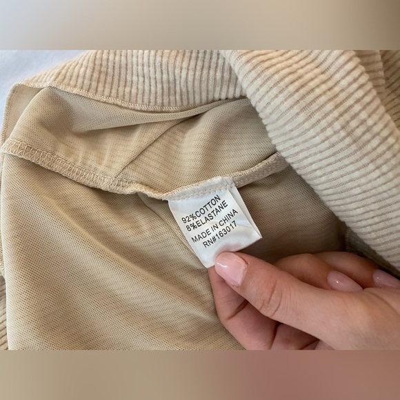 *NWT* Princess Polly Ribbed Maxi Oscar Dress - Oatmeal - Picture 6 of 8